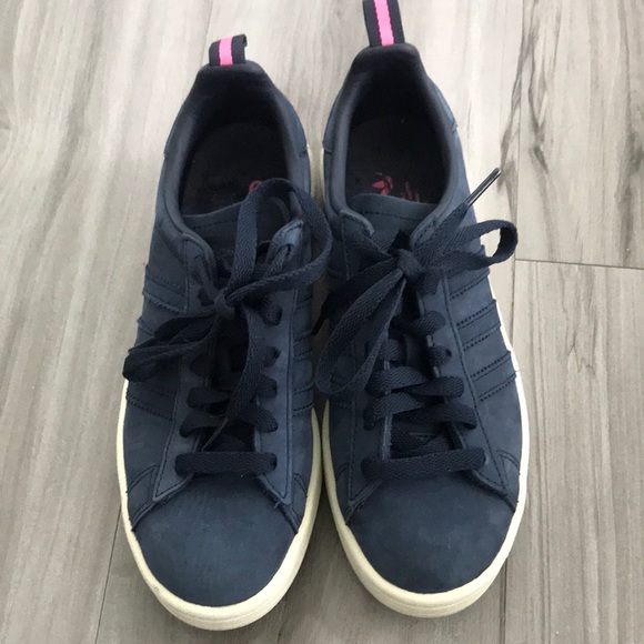 adidas Other - Adidas Sneakers Blue Pink Size 4.5